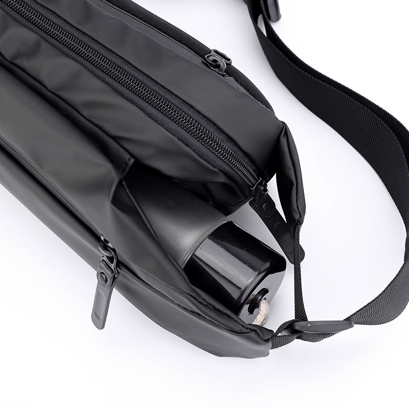 Fanny Pack for Men Women Water Resistant Large Hiking Waist Bag Pack Carrying All Phones for Running Walking Traveling WAUTTON