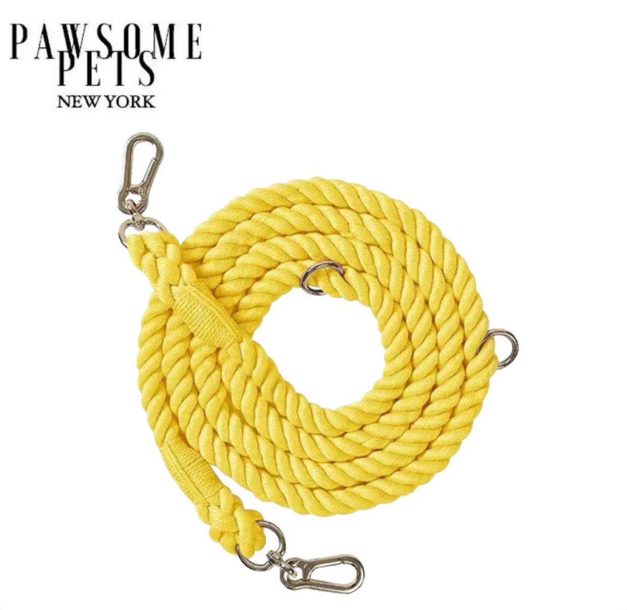 HANDS FREE DOG ROPE LEASH - AUTUMN GARDEN PAWSOME PETS