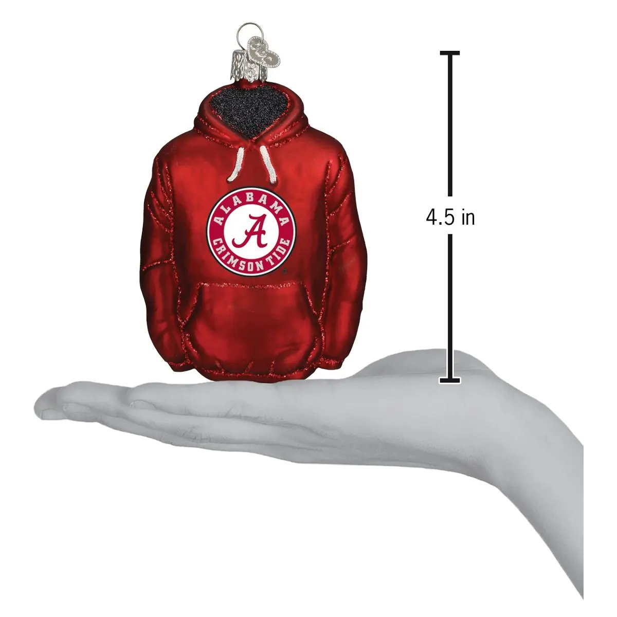 Alabama Hoodie Ornament-3