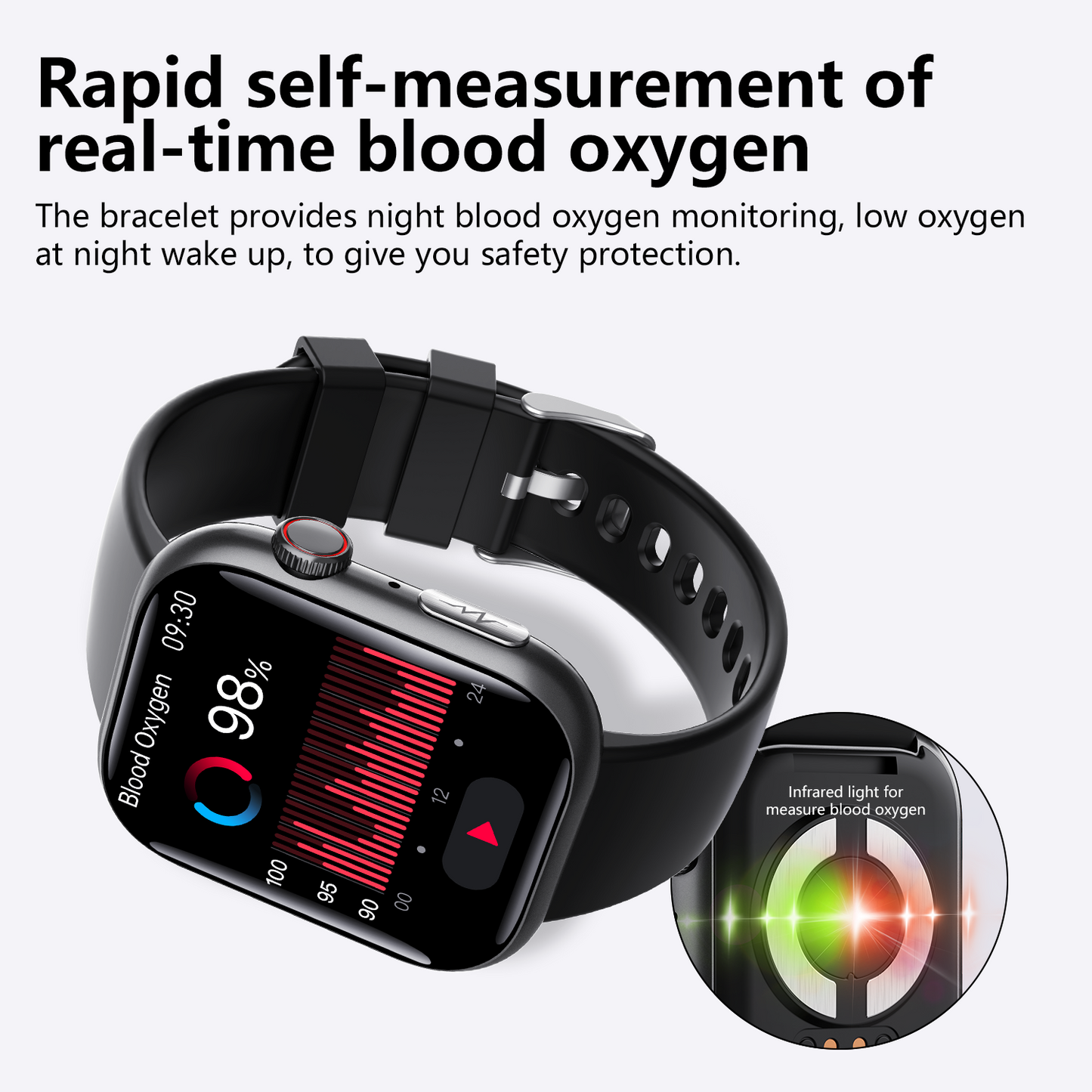 Best ECG Smart Watch of 2025 With Blood Pressure Monitor+Blood Glucose Monitoring Wautton Outdoor Gear