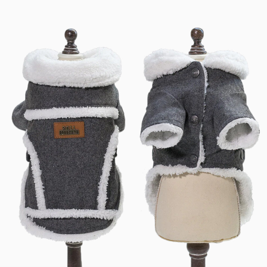Dark Winter Dog Coat by Doggy Doo Little Doggy Doo Little
