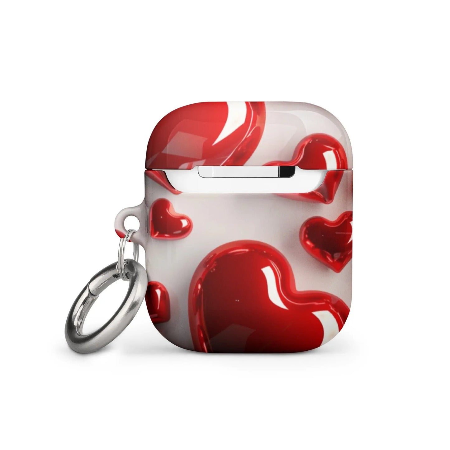 Red Hearts Case for AirPods JetGirl Art