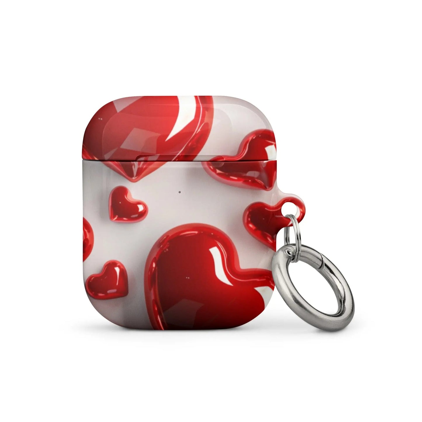 Red Hearts Case for AirPods JetGirl Art