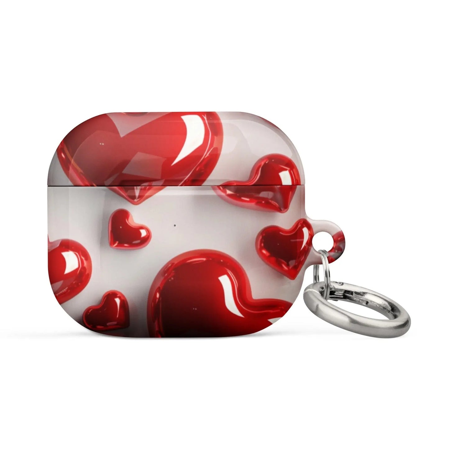 Red Hearts Case for AirPods JetGirl Art