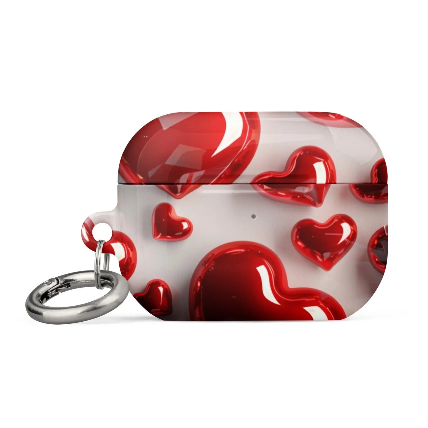 Red Hearts Case for AirPods JetGirl Art
