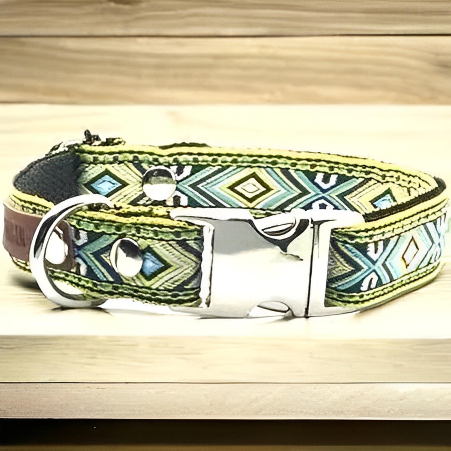 Chic Canine Personalised Cotton Collar Finnigan's Play Pen