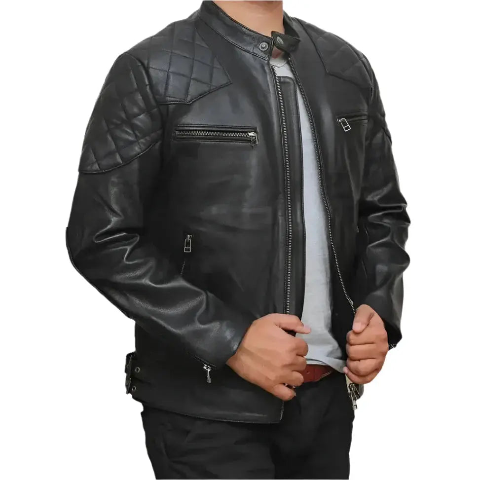 David Beckham Leather Jacket Riders Republic UK
