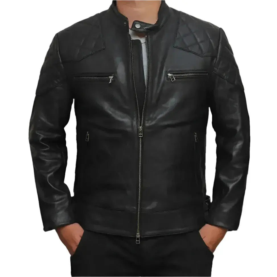 David Beckham Leather Jacket Riders Republic UK