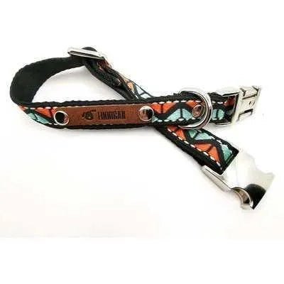 Finnigan Small Dog Collar: Personalised Engraving & Designer Fabrics Finnigan's Play Pen