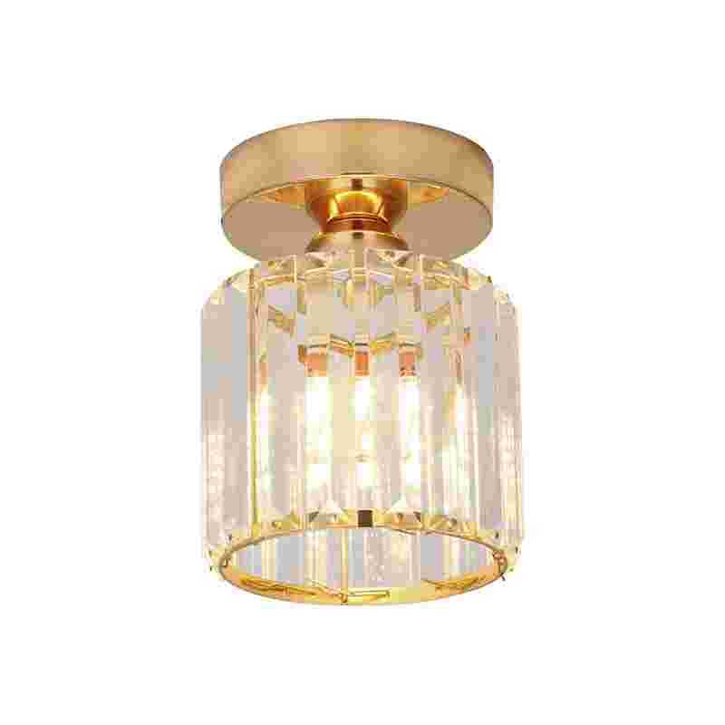 Crystal Semi Flush E27 Ceiling Light Fixture Round Fitting Chandelier Lamp~4505 LEDSone UK Ltd