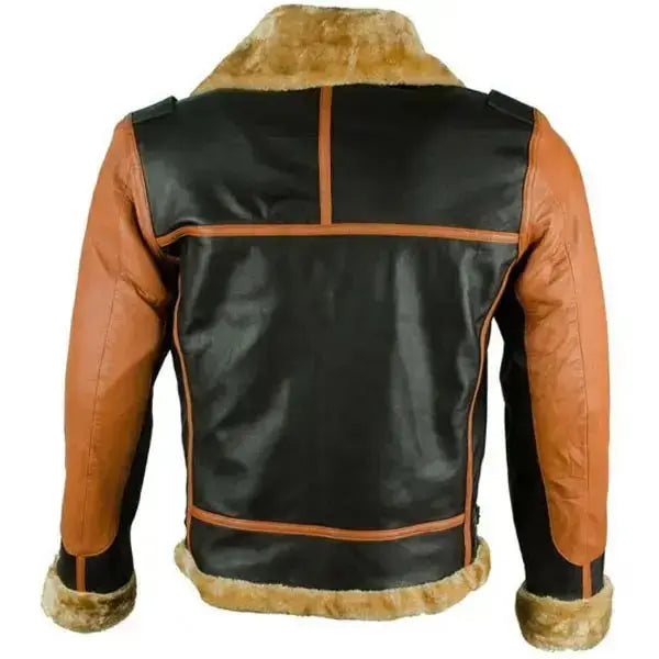 Men's Faux Shearling Bomber Jacket Riders Republic UK