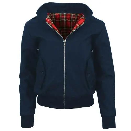 Ladies Classic Vintage Harrington Jacket - Made in UK-2