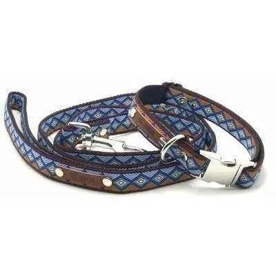 Personalised Cotton Dog Collar for Stylish Medium dogs 🐾 Finnigan's Play Pen