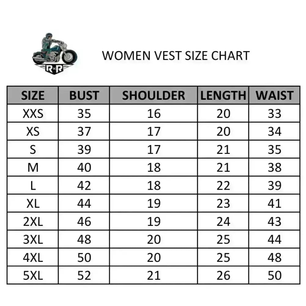 Women’s Motorcycle Leather Vest – Native American Style Riders Republic UK