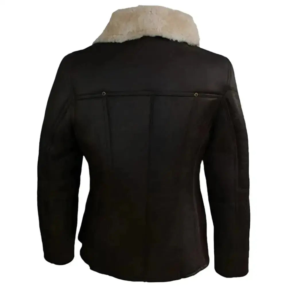 Women’s Celene Aviator Sheepskin Leather Coat Riders Republic UK