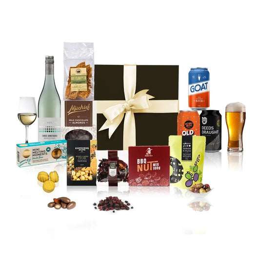 Beer & Wine Date Night Hamper Purely Gourmet AU