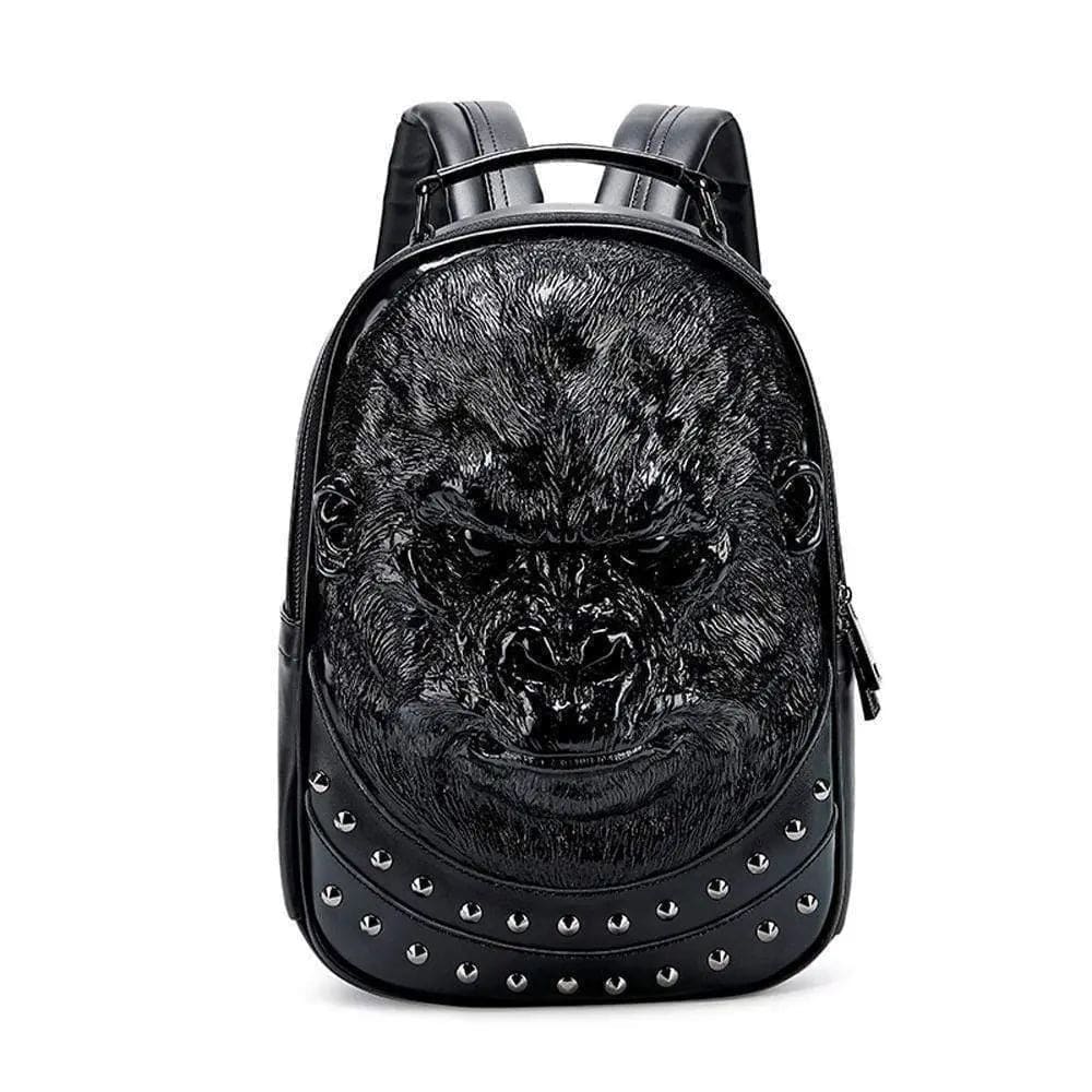 3D Backpack 3D modeling Waterproof Studded Apeman Wild Backpack Hip Hop Rucksacks Rossie Viren