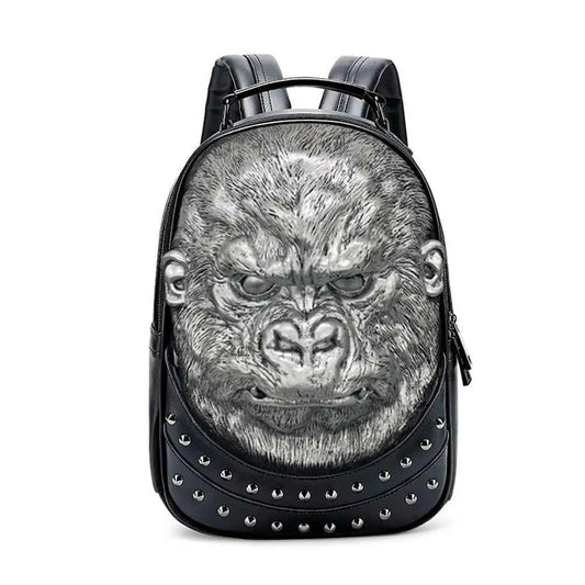 3D Backpack 3D modeling Waterproof Studded Apeman Wild Backpack Hip Hop Rucksacks Rossie Viren