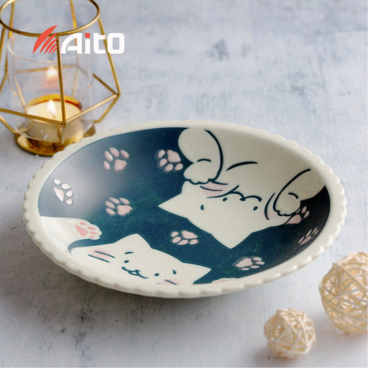 PAWSOME CAT PLATE- #1 Pawsome Pets New York® Official Site