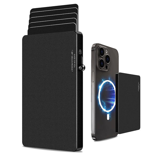 TOYFID All-Aluminum Pop Up Slide Rfid Slim Basic Card personalized wallet for men TOYFID Wallet