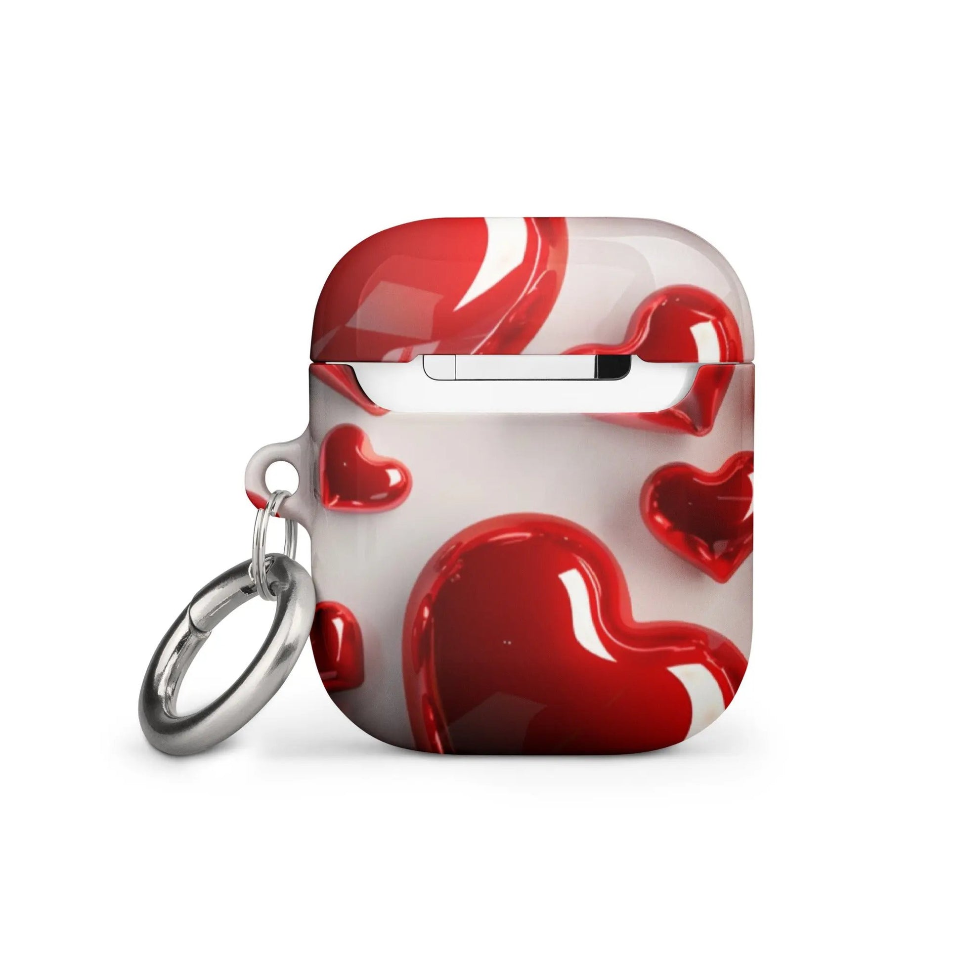 Red Hearts Case for AirPods JetGirl Art