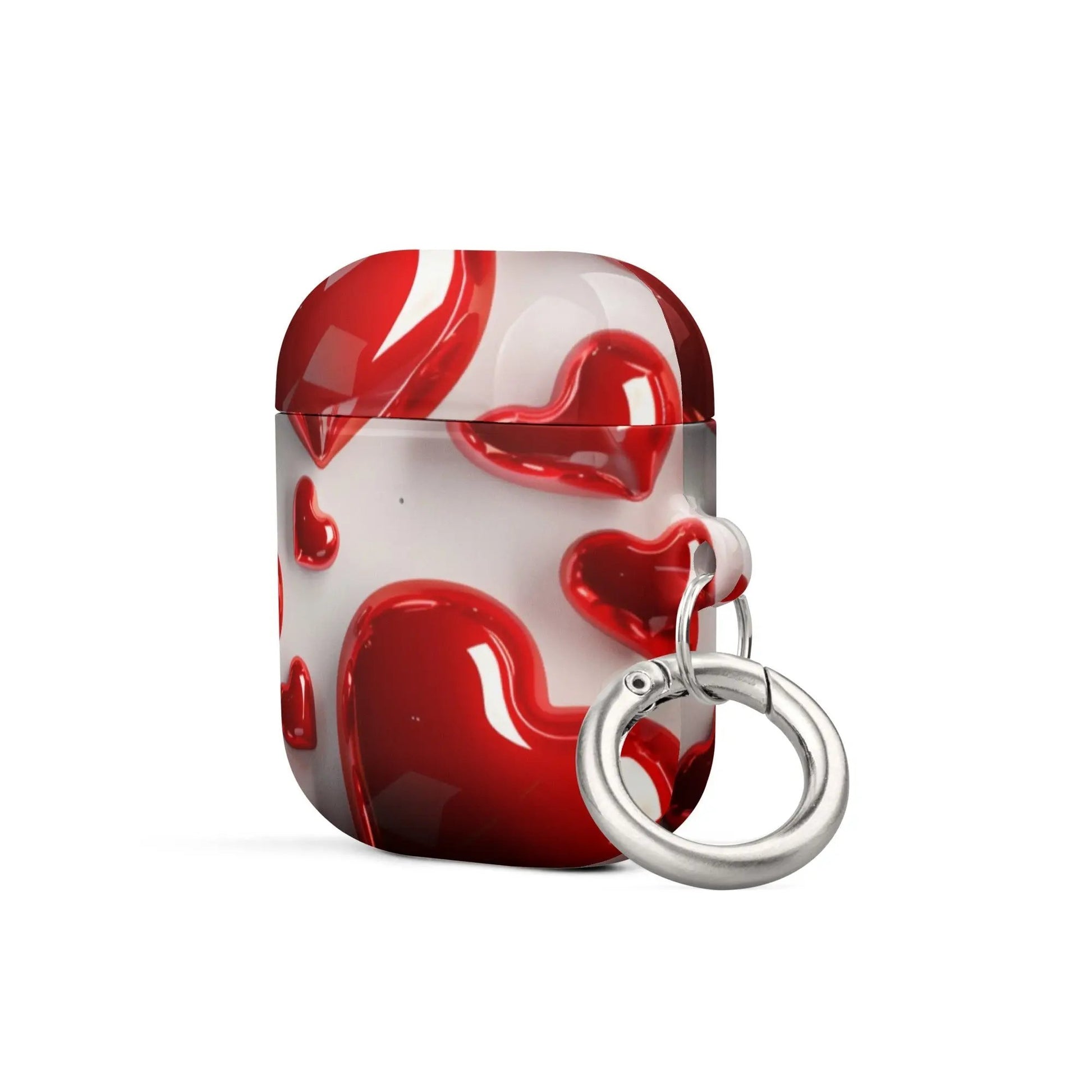 Red Hearts Case for AirPods JetGirl Art