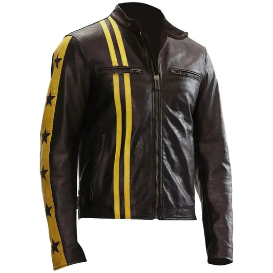 Mens Stylish Leather Jacket-0