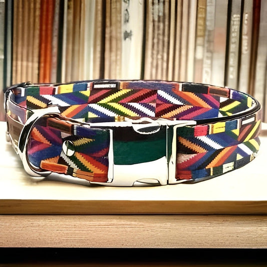"The Kaya" Bespoke Dog Collar for Large Breed Dogs Finnigan's Play Pen