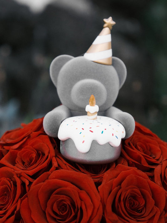 Eternal Wishes Teddy Bear Birthday Surprise JOYFLOWER