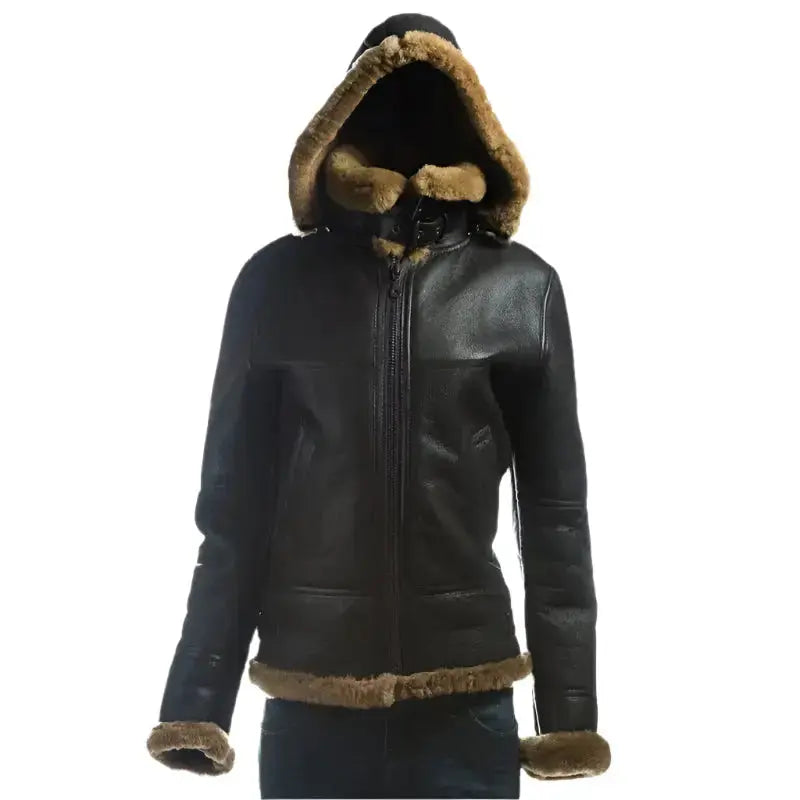 Womens B3 Shearling Bomber Jacket Riders Republic UK